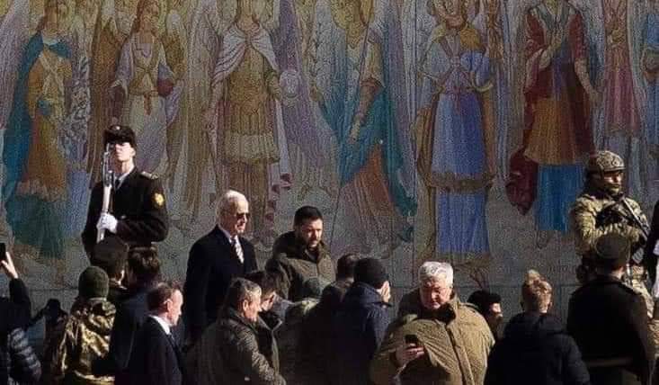 Президент США Джо Байден прибув до Києва 