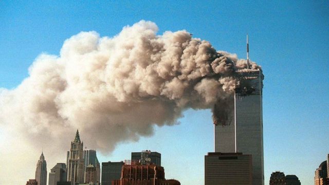 Секретная служба США показала фотографии теракта 11 сентября, которые ранее не публиковались
