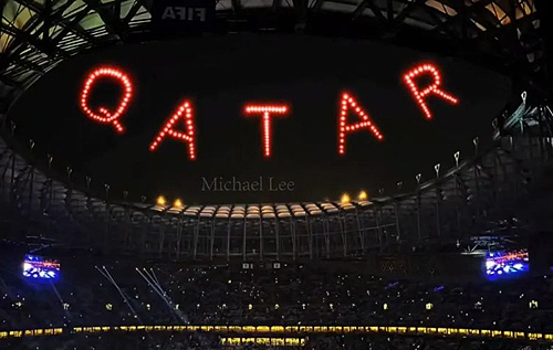 Салюти і шоу дронів: в Катарі відсвяткували відкриття Чемпіонату світу з футболу. ВІДЕО