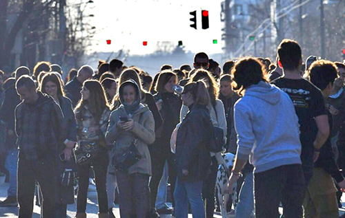 Протести у Белграді: студенти перекрили дороги та мітингують перед будівлею уряду. ВІДЕО