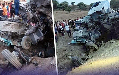 Страшное ДТП в Алжире: фура протаранила автобус с туристами, погибли 18 человек. ФОТО