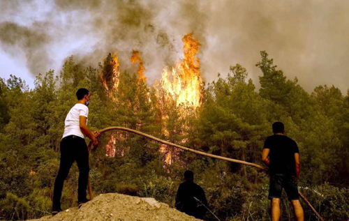 Ответственность за пожары в Турции, в которых погибли уже 8 человек, взяли на себя "Дети огня" 