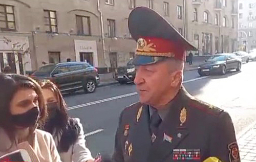 Надо, как Путин: в Беларуси генерал предложил без суда убить 100 человек. ВИДЕО