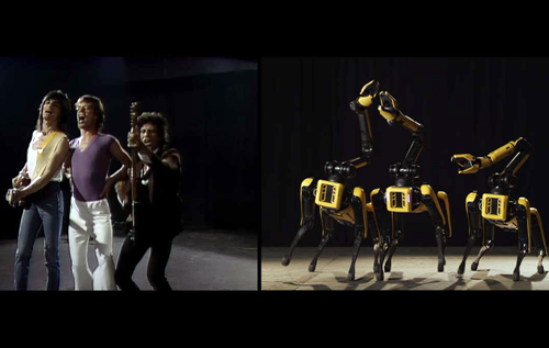 Робопсы Spot от Boston Dynamics станцевали в новой версии клипа The Rolling Stones. ВИДЕО