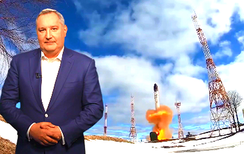 "Всех люблю на свете я": глава Роскосмоса отметился "праздничным" видео на фоне запуска баллистической ракеты