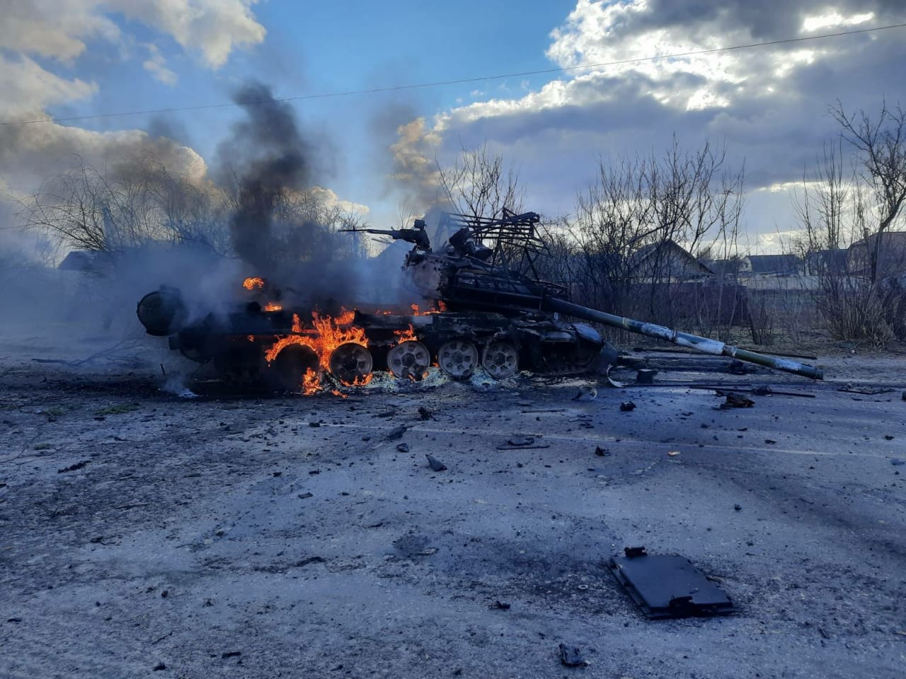 У Чернігівській області точаться бої, окупанти відстрілюють своїх