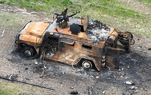 Удар по окупантах на Херсонщині: БМП та "Тигри" спалахнули як смолоскипи