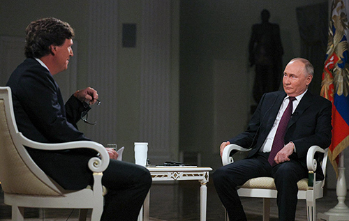 Карлсон в інтерв'ю розкрив справжні мотиви війни Путіна: захопити Україну, – Washington Post