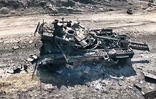 Українські дрони рознесли вщент кращі російські танки Т-90м, – Forbes