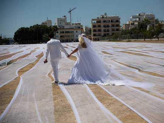 Невеста с фатой длиной 7000 метров попала в Книгу рекордов Гиннесса. ФОТО