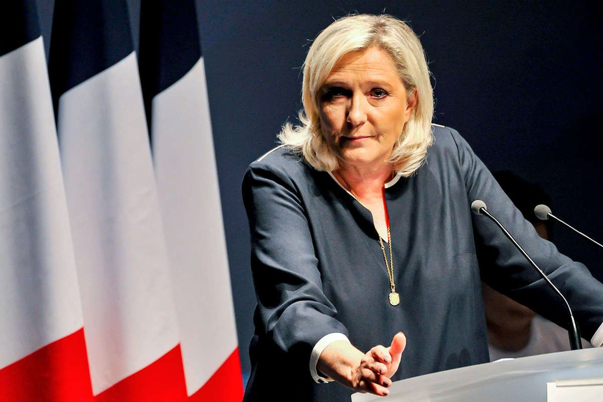 лідер французької партії "Національне об'єднання" Марін Ле Пен