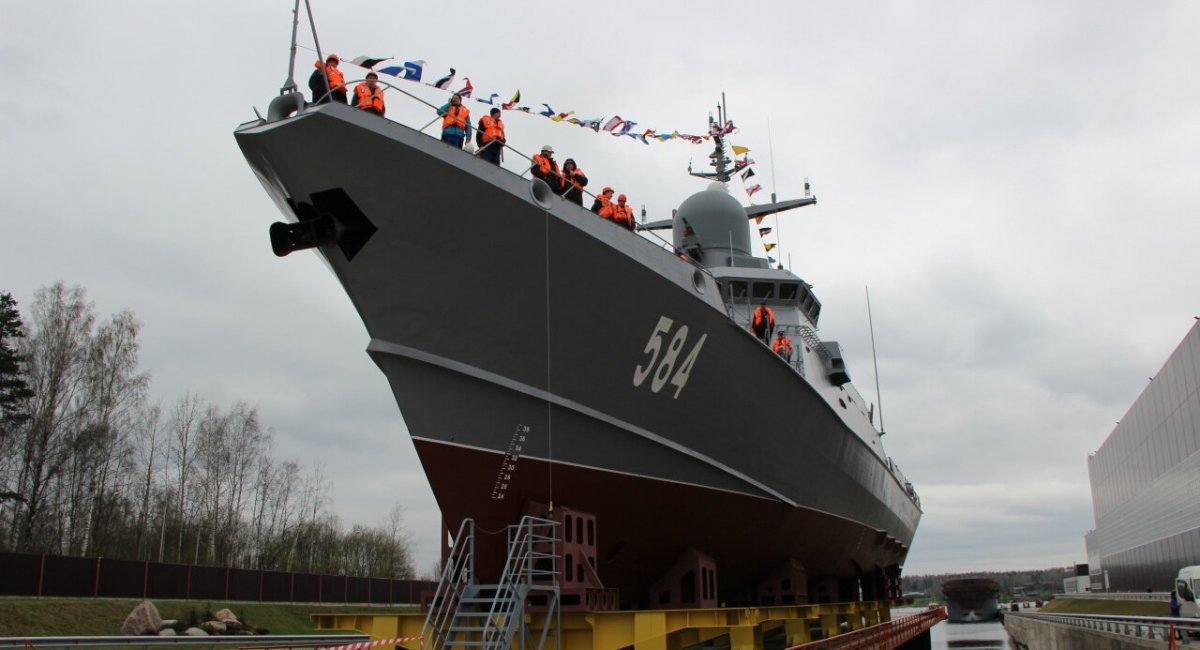 РФ готує до спуску на воду два кораблі для Чорноморського флоту, один з них – носій ракет "Калибр"