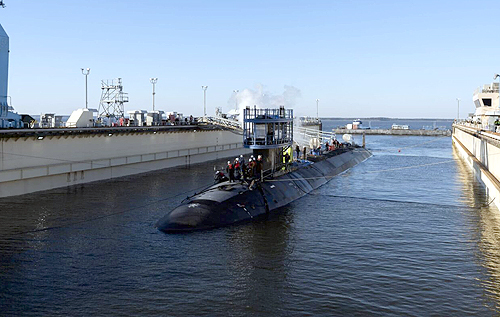 США спустили на воду багатоцільовий атомний підводний човен USS Montana