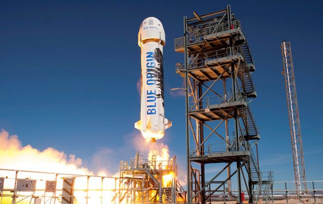 Ракета компанії Blue Origin вибухнула через хвилину після запуску. ВІДЕО