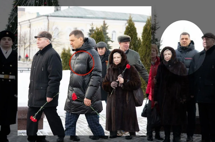 Мер російського міста заретушував напис Prada на своїй куртці за $4,6 тисячі на фото з роковин Сталінградської битви