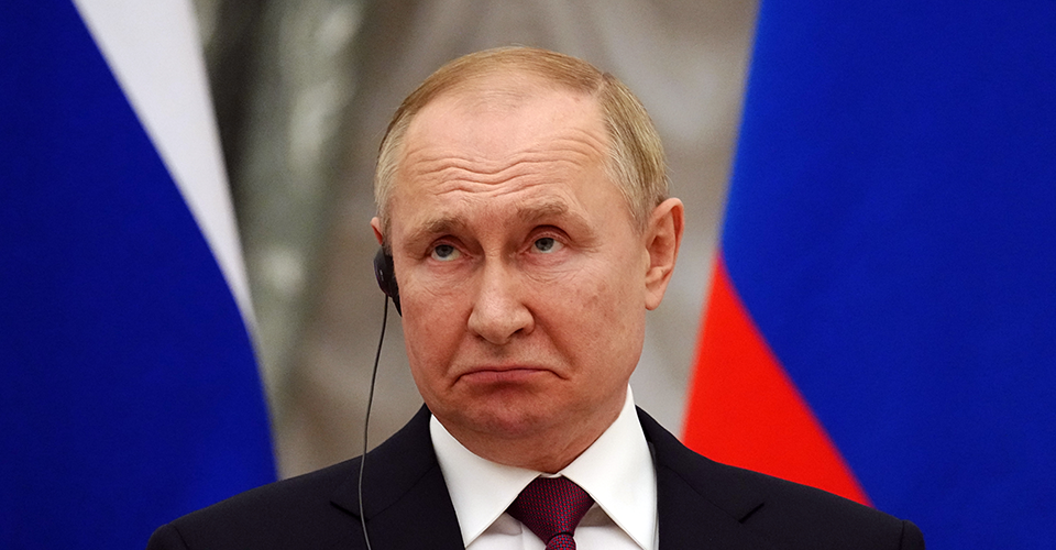 Путін видав, що Захід планував поділити Росію на п'ять частин
