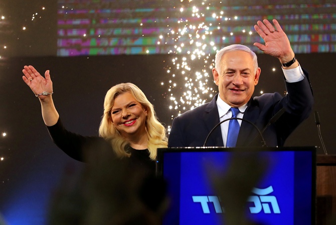 Нетаньяху, выборы, голоса, Израиль, подсчет 
