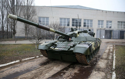 Модернізований український танк успішно пройшов підводні випробування. ВІДЕО