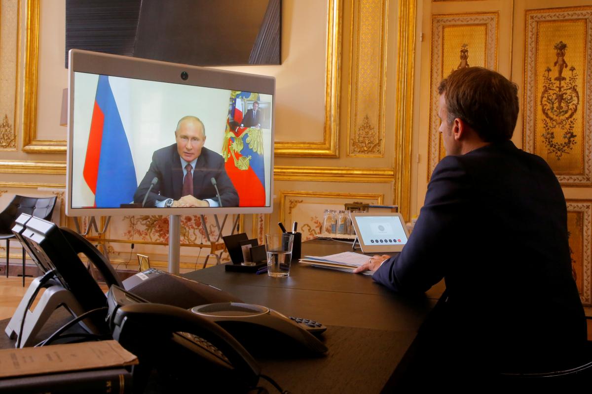 Макрон позвонил Путину и напомнил об Украине 