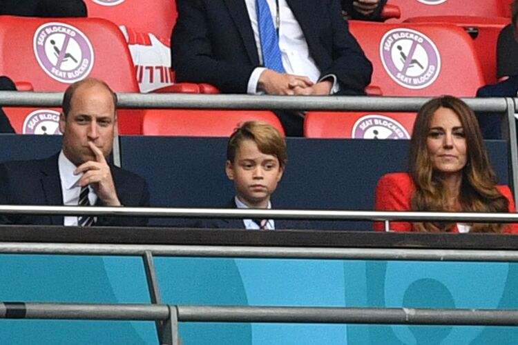 Кейт Миддлтон и принц Уильям сводили сына Джорджа на Евро-2020 