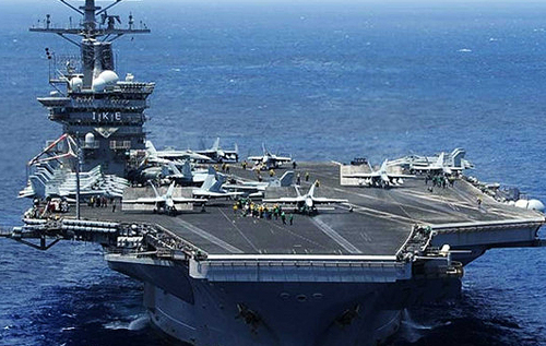 Авианосная группа ВМС США спешит на "разборки" между Турцией и Грецией