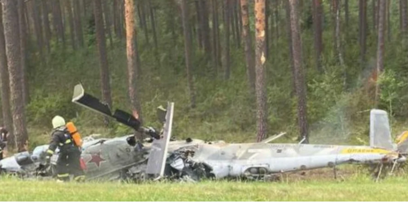 У Білорусі впав російський гелікоптер Мі-24 – ЗМІ