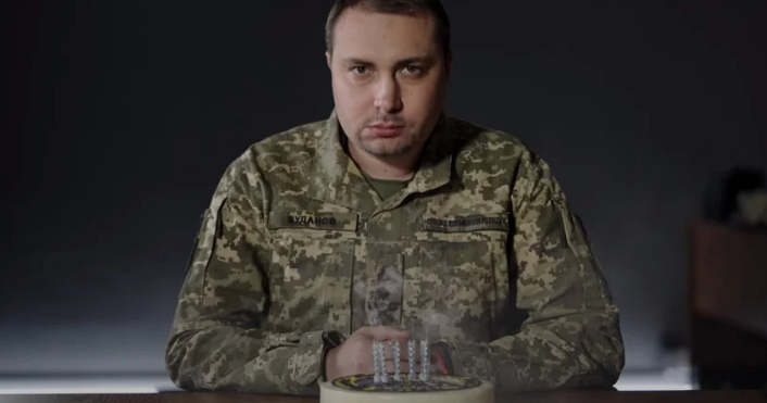 В ГУР пояснили, що означає "вибухаючий" торт у відеопривітанні Кирила Буданова