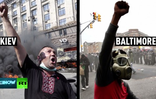 Российские СМИ используют ситуацию с беспорядками в Балтиморе в своей пропаганде