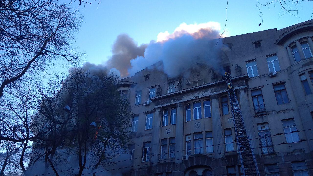 Пожежа в Одесі