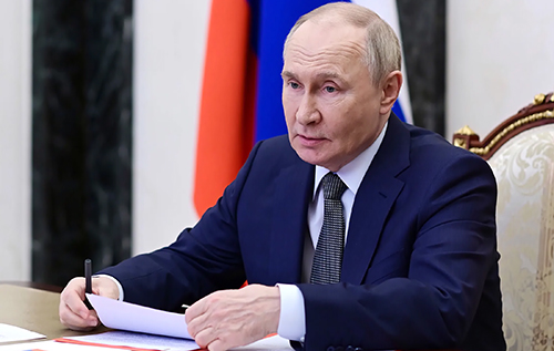 Путін: Київ думає, як оформити перемогу Росії. ВІДЕО