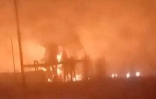 У Бєлгородській області РФ сталася потужна "бавовна": горіла нафтобаза, пошкоджено завод. ВІДЕО