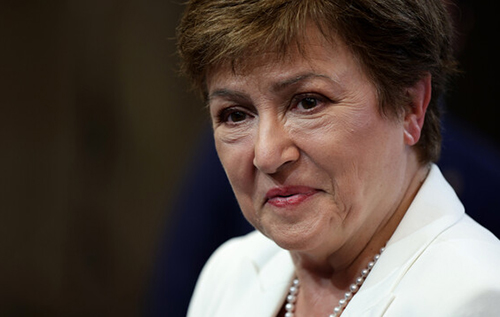 До Києва з неоголошеним візитом прибула глава МВФ Георгієва, - Reuters