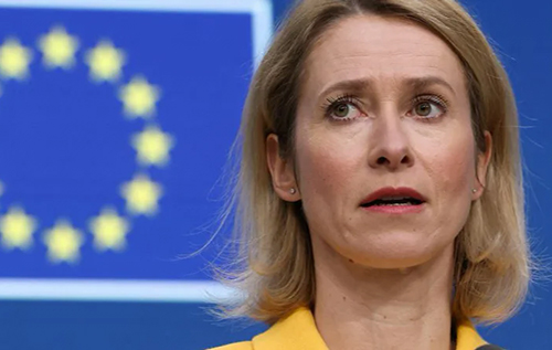 Кая Каллас не стримала емоцій під час промови постпреда США Волца про війни, які закінчив Трамп. ВІДЕО