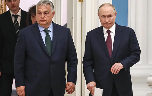 Мерц та прем’єр Словенії розкритикували Орбана за візит до Путіна Мерц та прем’єр Словенії розкритикували Орбана за візит до Путіна