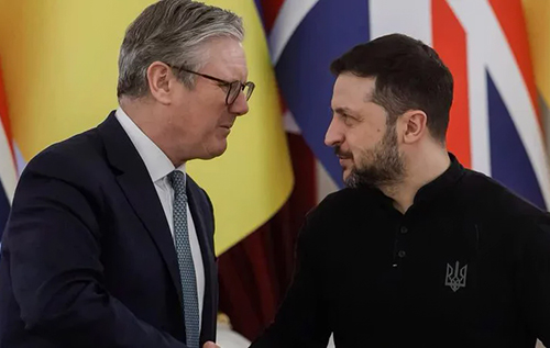 Зустріч чотирьох лідерів у Лондоні закінчилась, Стармер і Зеленський продовжили переговори