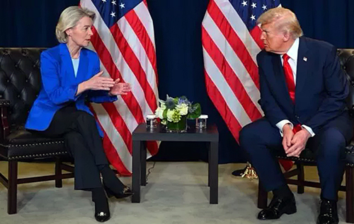 "Дуже розумна жінка": проукраїнський допис Трампа з’явився після його спілкування з фон дер Ляєн, – Politico