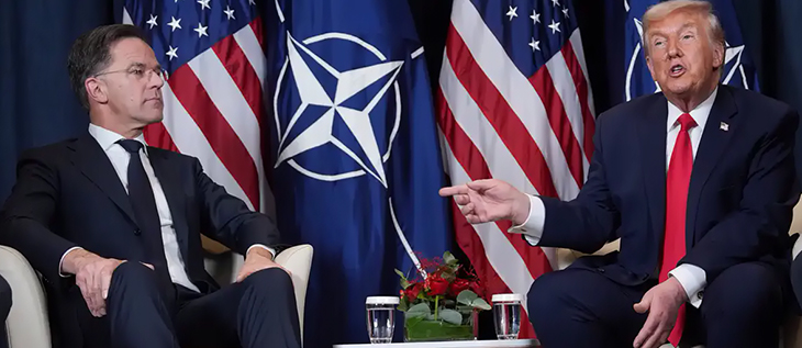 "Тирада образ": Politico дізнався деталі напруженої зустрічі Трампа з Рютте