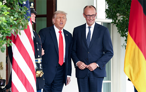 Мерц прокоментував свої відносини з Трампом