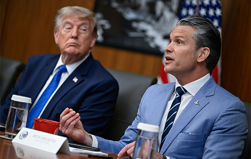 Трамп вимагав пояснень від Гегсета щодо дефіциту боєприпасів, - ЗМІ Трамп вимагав пояснень від Гегсета щодо дефіциту боєприпасів, - ЗМІ