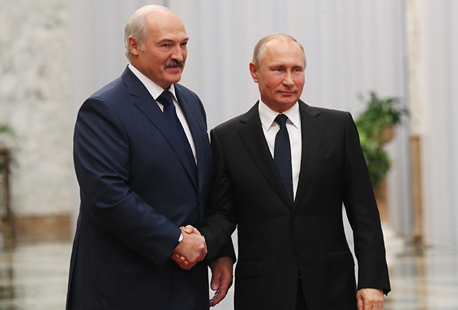 Лукашенко и Путин
