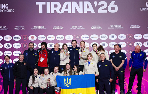 Україна вперше в історії виграла медальний залік чемпіонату Європи з боротьби