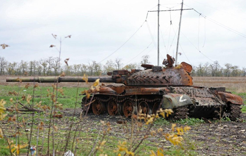 Воїни ЗСУ ліквідували за добу 450 окупантів, знищили танк та 7 артсистем