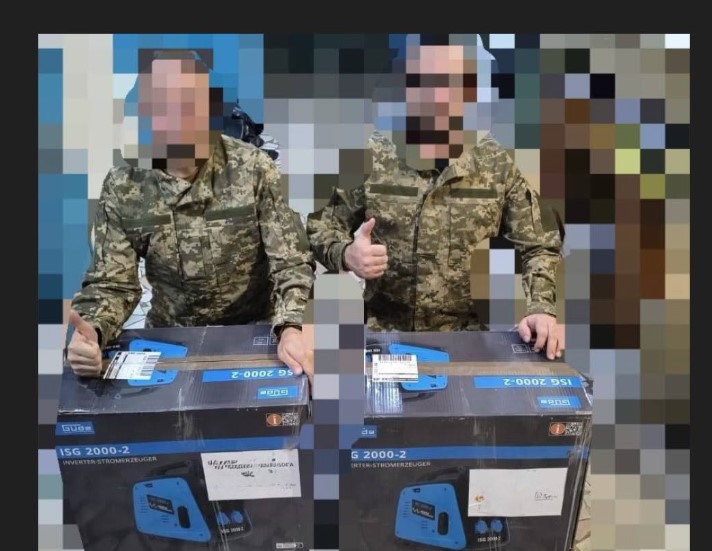 Світло та автономність для фронту: БО «Легіт» передала велику партію генераторів для понад 10 підрозділів ЗСУ Світло та автономність для фронту: БО «Легіт» передала велику партію генераторів для понад 10 підрозділів ЗСУ
