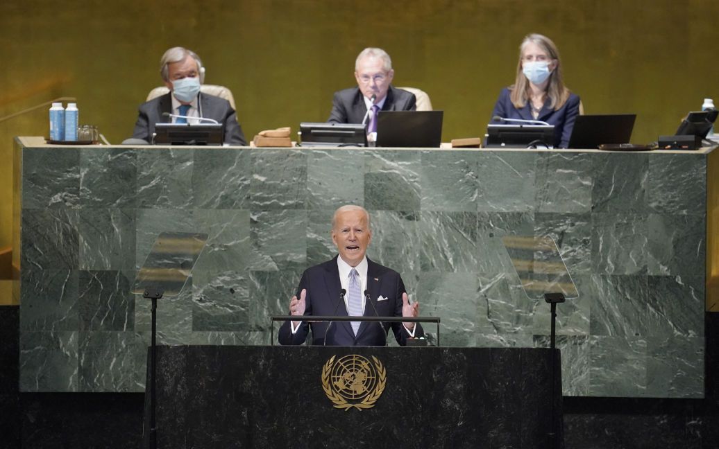 Грубе порушення: Байден на Генасамблеї ООН засудив ядерний шантаж Путіна
