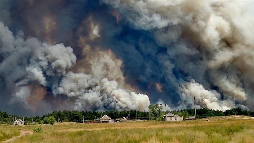 Снєгирьов: У пожежах на Луганщині занадто багато підозрілих збігів