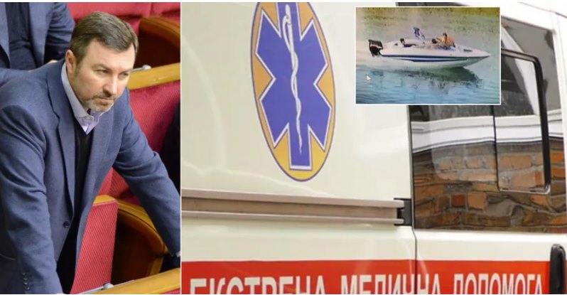 Під Дніпром ексрегіонал влаштував аварію на катері й покинув людей, які тонули, – ЗМІ