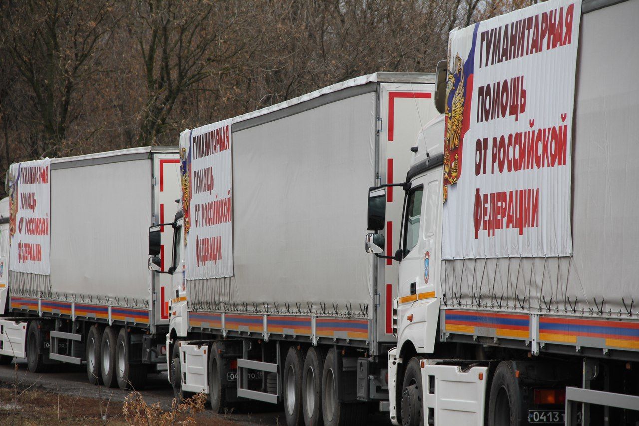 На територію України вторглися 2 колони російського "гумконвою" в складі 14 вантажівок