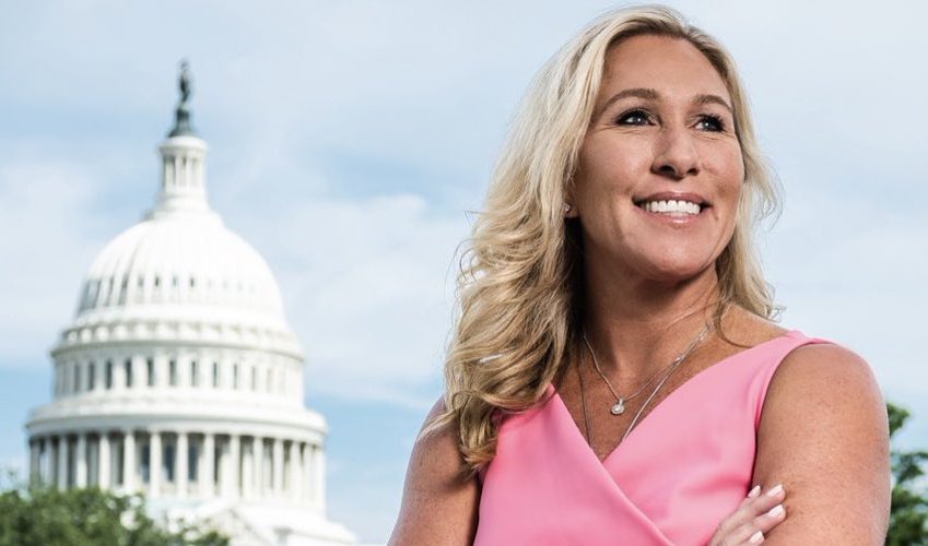 Одіозна Марджорі Тейлор Грін заявила, що припинить використовувати «токсичну політичну риторику"