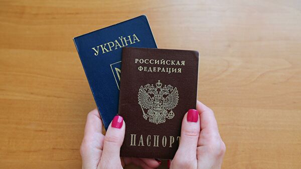 украинский паспорт в ДНР