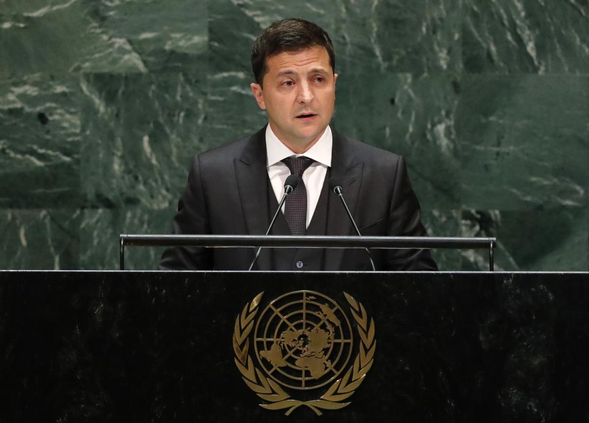 виступ президента Володимира Зеленського на Генеральній асамблеї ООН